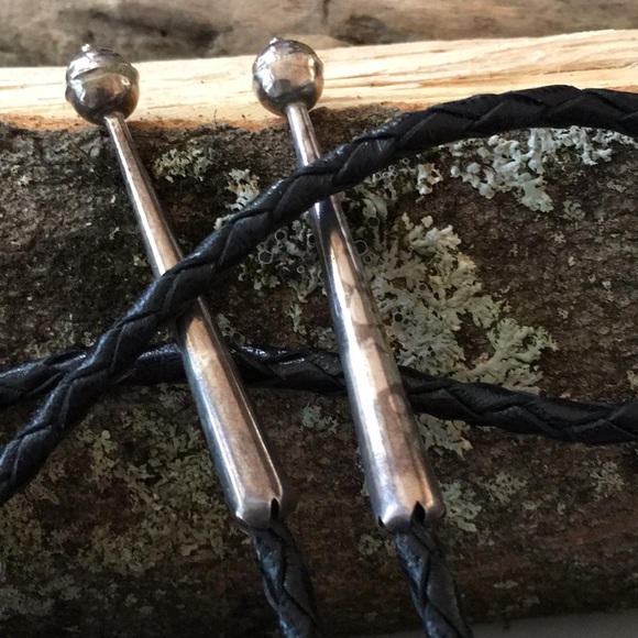 Vintage Charlotte Dishta Zuni Multi Stone Eagle Bolo - Picture 6 of 8